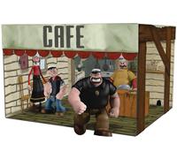 Close Up Set di action figure Popeye Braccio di Ferro Deluxe 5 punti 9 cm MEZCO
