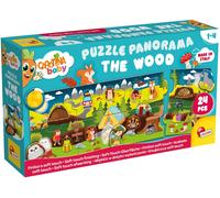 Lisciani Giochi Carotina Baby Puzzle Panorama The Wood, 105373, Multicolore