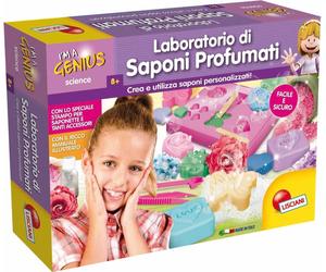 Merchandising Lisciani: Piccolo Genio - Laboratorio Di Saponi Profumati