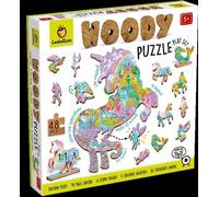 Merchandising Ludattica: Woody Puzzle - Unicorni