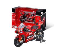 Maisto - Ducati Lenovo Team 2024 Bagnaia #1, Scala 1:18, Moto Diecast da Collezione con Dettagli Realistici, Licenza Ufficiale Ducati, Replica MotoGP Francesco Bagnaia, Età Consigliata 3+ Anni