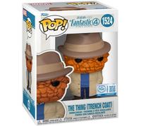 Funko Pop! Marvel: Fantastic Four (2025)- The Thing (Trench Coat) - Esclusiva Amazon - Figura in Vinile da Collezione - Idea Regalo - Merchandising Ufficiale - Giocattoli per Bambini e Adulti