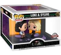 Pop Figura Moment Marvel Loki - Loki E Sylvie Esclusiva Funko