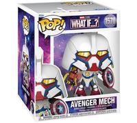 Funko Pop Super Marvel: What If - Avenger Mech - Collectable Vinyl Figure - Gif