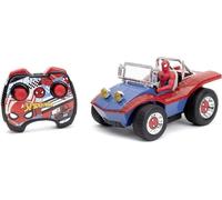 MODELLINO AUTO RADIOCOMANDATO MAYERS MANX BUGGY WITH SPIDERMAN FIGURE MARVEL