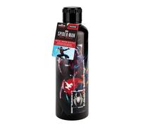 Paladone Miles Morales - Borraccia in metallo con licenza ufficiale Marvel Superhero Spider-Man, 500 ml, in acciaio inox, isolante, riutilizzabile, per scuola, sport, lavoro
