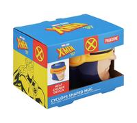 Paladone X-Men Cylcops - Tazza da caffè in ceramica con visiera che cambia calore, con licenza ufficiale Marvel, 550 ml, oversize per tè, cioccolata calda e altro, idea regalo per supereroi