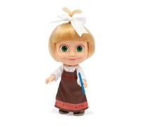 MASHA & THE BEAR - Playset Classe e Bambola Masha Alta 12 Cm, Classe Scuola con Lavagna Magica e Accessori, Bambola Della Serie Masha E Orso, Per Bambini Dai 3 Anni