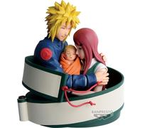 Merchandising Naruto: Banpresto - Naruto 72 Series - Minato & Naruto & Kushina (