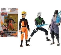 BANDAI ANIME HEROES NARUTO SHIPPUDEN 17 CM BLISTER KAKASHI GAARA MINATO NARUTO