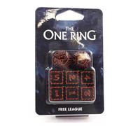 FreeLeague – Set di dadi L'Unico Anello Sauron – Accessorio per gioco di ruolo