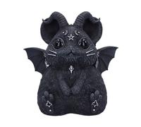 Nemesis Now Marchillias Cult Cutie Chinchilla Figurine, Resin, Black, Cast in th