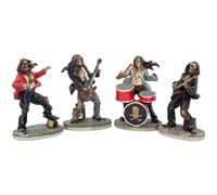 Nemesis Now Four Figurine 10cm Ivory One Hell of A Band Set di Quattro Statuette 10 cm Avorio, Taglia Unica