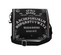 Nemesis Now Borsa a tracolla Spirit Board B4369M8, motivo tavola Ouija, 27 cm, nero