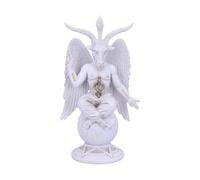Nemesis Now B5260S0 - Statuetta di Baphomet del Signore Oscuro, 26 cm, colore: Bianco