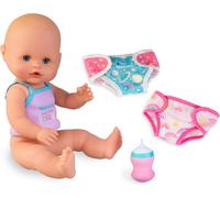 Nenuco Fa Popó, Bambola Bambino 35 cm e Corpo duro, Bambino Che fa Popó Marrone Verità Bevendo Acqua, Include Biberon e 2 Pannolini Lavabili, Pannolino Giorno e Notte, +3 anni, Famosa (NFNB3000)