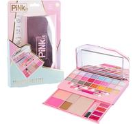 PINKIT Trousse Palette, 1 Kit con Ombretti, Blush, Lucidalabbra