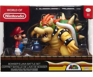 Merchandising Nintendo: Jakks - Action Figure Mario Vs. Bowser X1 - 10 Cm (Assor