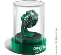 La Noble Collection Anello Prop Green Lantern DC Comics & Astuccio Espositivo - Anello in Metallo Pressofuso da 4 Pollici (10cm) - Regali di Prop per Film Set Ufficialmente Autorizzati Gioielli