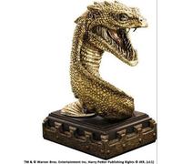 The Noble Collection Harry Potter Basilisk Bookend - 7in (18cm) Hand Painted Boo