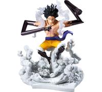 Banpresto Figura Azione Monkey D. Luffy Gear4 One Piece - Senkozekkei 15 cm - PZ71025P Multicolore - Figura da collezione - Ideale per gli appassionati di Anime