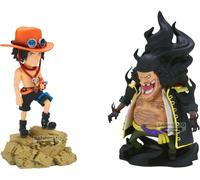 One Piece Portgas D.Ace Vs Marshall.D.Teach Log Stories figure 8cm Banpresto
