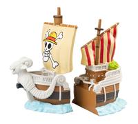 Grupo Erik: Fermalibri One Piece Manga Anime - Nave Figure One Piece Going Merry | Reggilibri in resina 15 x 20 x 10,8 cm y 11,5 x 18 x 10,5 cm- Ferma Libri per libreria Regali Gadget