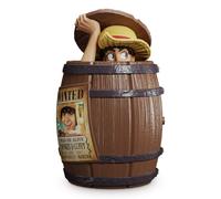 Grupo Erik Porta Biscotti One Piece - Biscottiera con Coperchio Ermetica, Barattolo per Biscotti da Cucina Luffy | Contenitori per Alimenti: One piece Gadget 15,5 x 24 x 15 cm