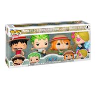 Funko Pop! Animation: One Piece - Refresh 4 Pack- Figura in Vinile da Collezione - Idea Regalo - Merchandising Ufficiale - Giocattoli per Bambini e Adulti - Anime Fans
