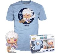 Loungefly Pop! & TEE: OP - Luffy Fifth Gear - L - One Piece - T-Shirt, Maglietta Vestiti a Maniche Corte con Figura in Vinile da Collezione - Idea Regalo Giocattoli per gli Adulti Uomini e Donne