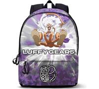 One Piece Luffy Gear 5-Zainetto Piccolo HS FAN, Lilla, 25 x 35 cm, Capacità 12 L