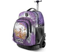 One Piece Luffy Gear 5-Zaino Trolley GTS FAN, Lilla, 32 x 47 cm, Capacità 30 L