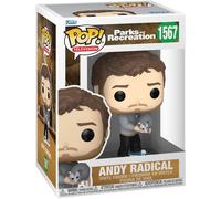 Merchandising Parks And Recreation: Funko Pop Television - Andy Radical (Vinyl