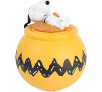 Grupo Erik: Biscottiera di Snoopy | Portabiscotti ermetico di Peanuts in dolomite, 20,5 x 20,5 x 24,6 cm, con coperchio 3D, ideale come Accessori Snoopy Gadget