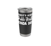 Merchandising per la salute pubblica, design unico e divertente per operatori sanitari Bicchiere termico in acciaio inox doppia parete