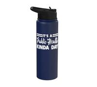 Merchandising per la salute pubblica, design unico e divertente per operatori sanitari Stainless Steel Insulated Water Bottle