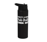 Merchandising per la salute pubblica, design unico e divertente per operatori sanitari Stainless Steel Insulated Water Bottle