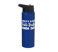 Merchandising per la salute pubblica, design unico e divertente per operatori sanitari Stainless Steel Insulated Water Bottle