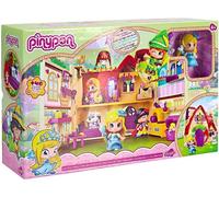 PINYPON TALE MANSION, Casa delle favole Pinypon, include personaggio Pinypon e accessori a tema. Con maniglia per poterla trasportare ovunque. Per bambine/I da 4 anni, Famosa (PNY89000)