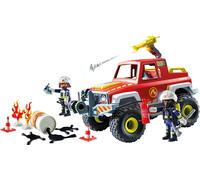 PLAYMOBIL | Action Heroes | Pick-up dei pompieri | Auto dei pompieri | Auto giocattolo | Giocattoli per bambini dai 4 anni in su | 71824
