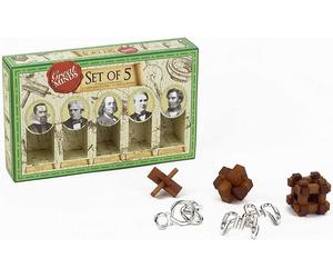 Merchandising Professor Puzzle: Great Minds Set of 5 (Men) (Puzzle)