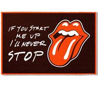 Erik Zerbino The Rolling Stones – base in PVC antiscivolo, circa 40 x 60 cm