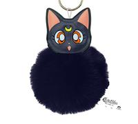 Merchandising Sailor Moon: ABYstyle - Plush Luna (Keychain / Portachiavi)