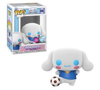 Funko Sanrio Hello Kitty & Friends POP! Animazione Cinnamoroll con pallone da calcio (Flocked) Esclusiva figura in vinile #86