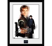 Merchandising Sherlock: Friends Protect (Stampa In Cornice 30x40cm)