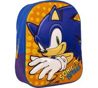 Sonic The Hedgehog 3d Zaino 31cm Cerdà