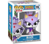 Funko Pop! Games: Sonic - Blaze The Cat - Sonic The Hedgehog - Figura in Vinile da Collezione - Idea Regalo - Merchandising Ufficiale - Giocattoli per Bambini e Adulti - Video Games Fans