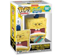 Funko Pop TV: Spongebob Squarepants 25th - Spongebob w/Pizza - Figura in Vinile