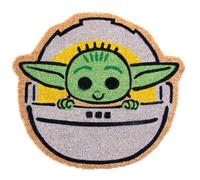 Grupo Erik Zerbino Ingresso Casa Star Wars The Mandalorian Grogu, Fabbricato in Fibra di Cocco e con una Base in PVC Antiscivolo, 50x55 cm