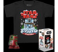 Abbigliamento Star Wars: Funko Pocket Pop &Tee - Holiday R2D2 (MT) (Tg. M)